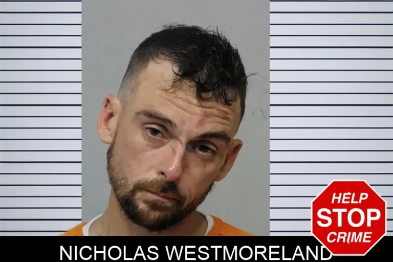 Nicholas Westmoreland mugshot – Bibb County , Georgia Nicholas Westmoreland