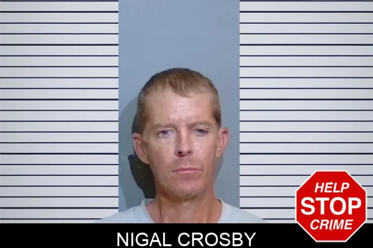 Nigal Crosby mugshot – Glynn County , Georgia Nigal Crosby