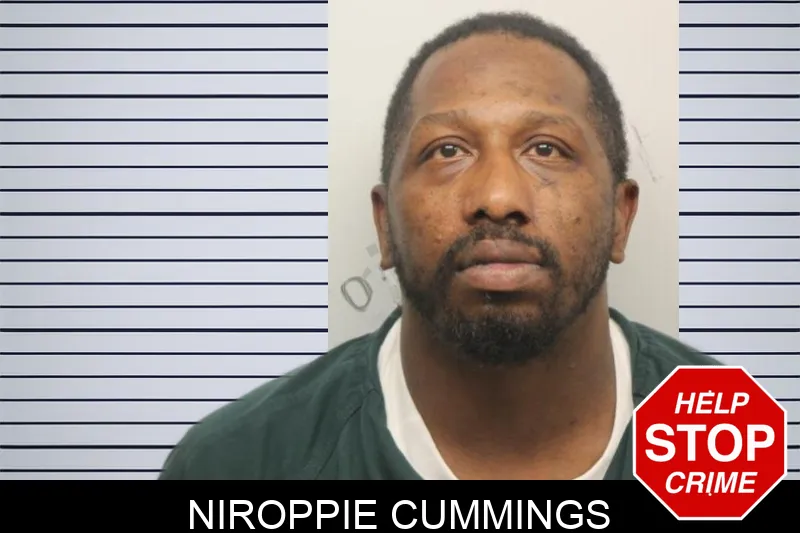 Niroppie Cummings mugshot