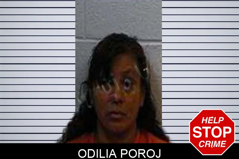 Odilia Poroj Mugshots