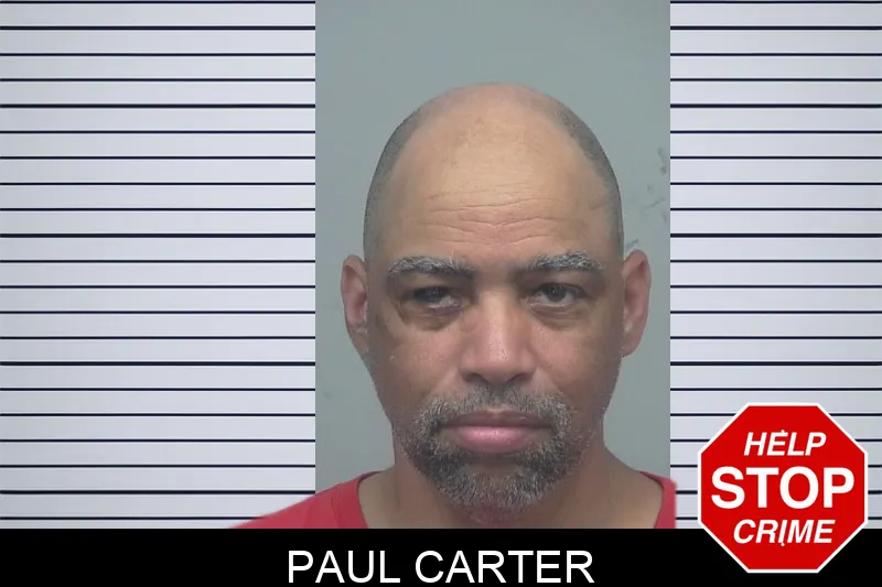 Paul Carter Mugshots