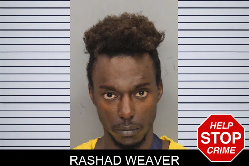Rashad Weaver mugshot