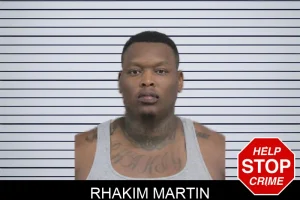 Rhakim Martin mugshot