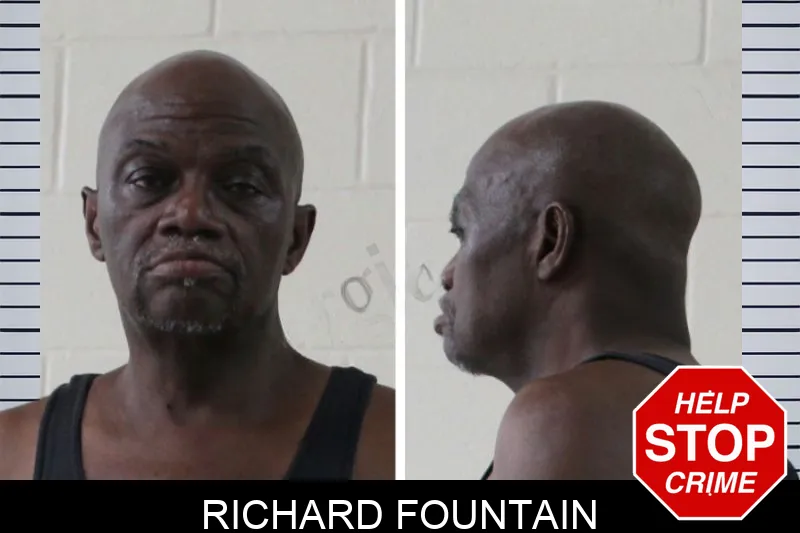 Richard Fountain mugshot – Houston County , Georgia Richard Fountain mugshot