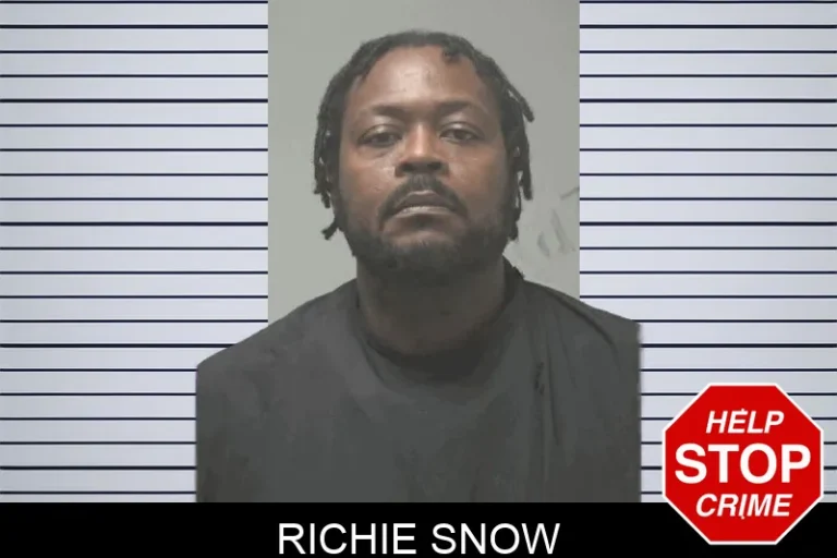 Richie Snow mugshot – Coweta County , Georgia Richie Snow