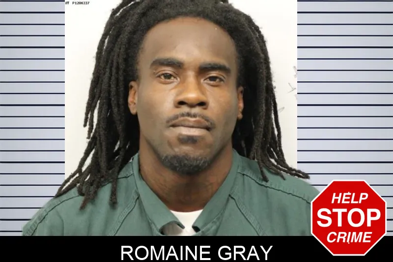 Romaine Gray mugshot