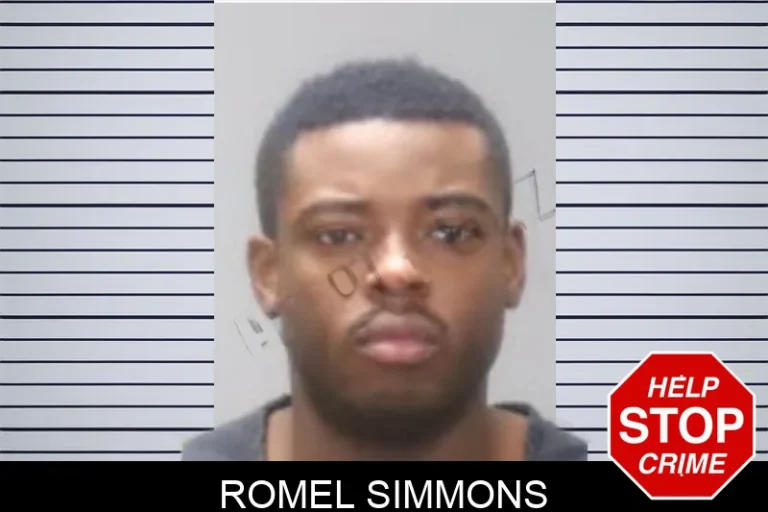 Romel Simmons mugshot – Muscogee County , Georgia Romel Simmons