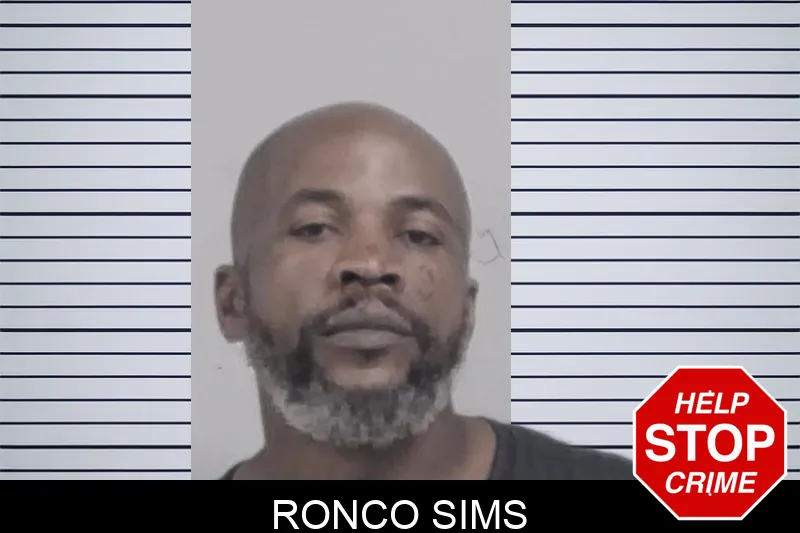 Ronco Sims mugshot – Lowndes County , Georgia Ronco Sims mugshot