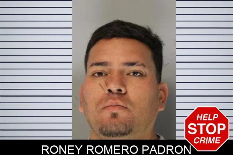 Roney Romero Padron mugshot – Hall County , Georgia Roney Romero Padron