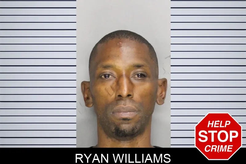 Ryan Williams mugshot