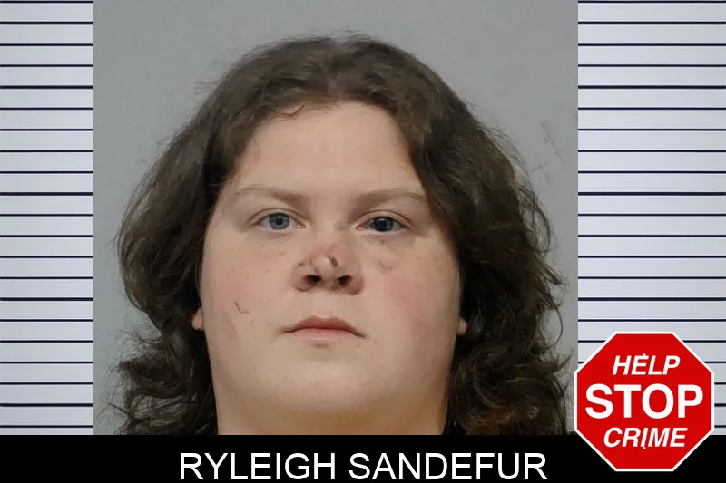 Ryleigh Sandefur mugshot