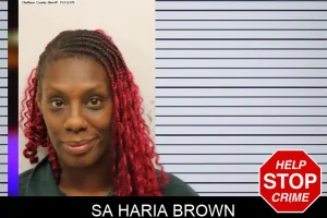 Sa Haria Brown mugshot