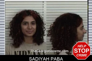 Sadiyah Paba mugshot