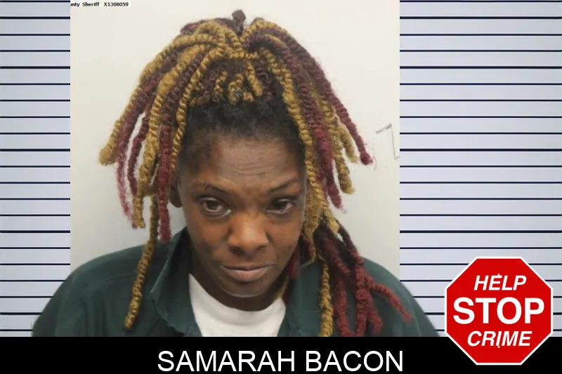 Samarah Bacon mugshot – Chatham County , Georgia Samarah Bacon mugshot