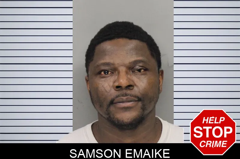 Samson Emaike mugshot