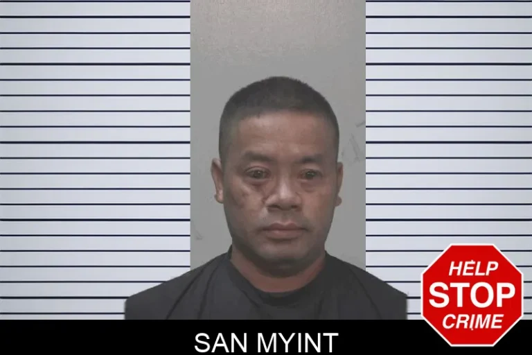 San Myint mugshot – Coweta County , Georgia San Myint