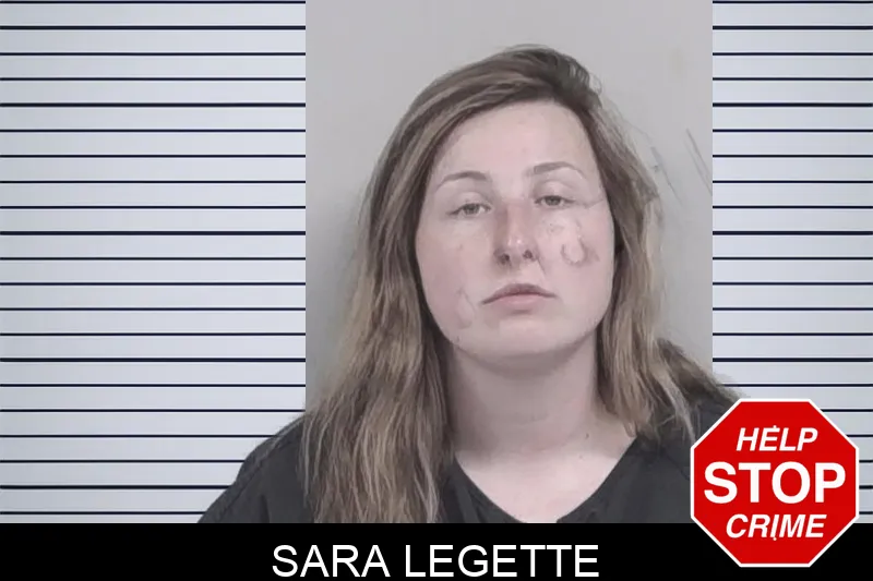 Sara Legette mugshot