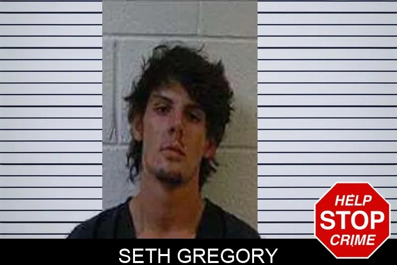 Seth Gregory mugshot