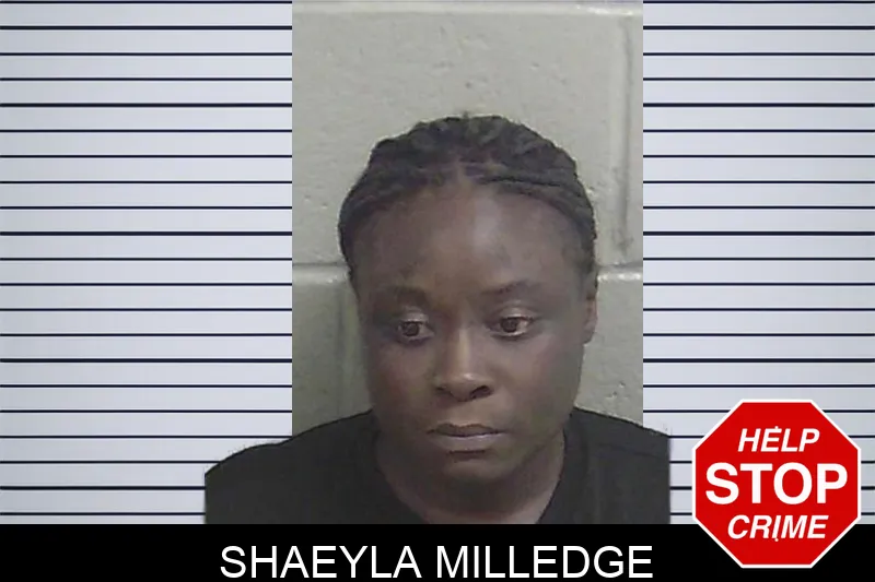 Shaeyla Milledge Mugshots