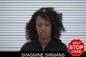 Shasmine Sirmans mugshot
