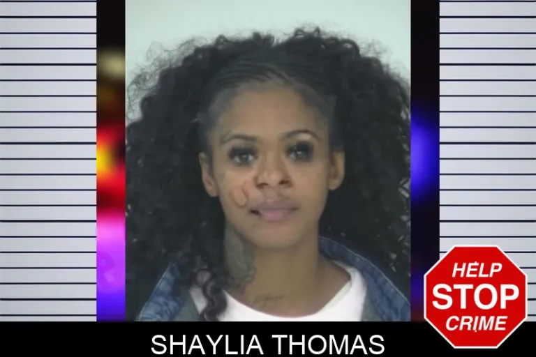 Shaylia Thomas mugshot – Fayette County , Georgia Shaylia Thomas