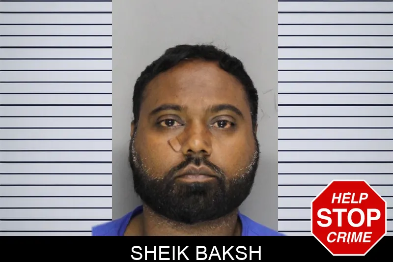 Sheik Baksh mugshot