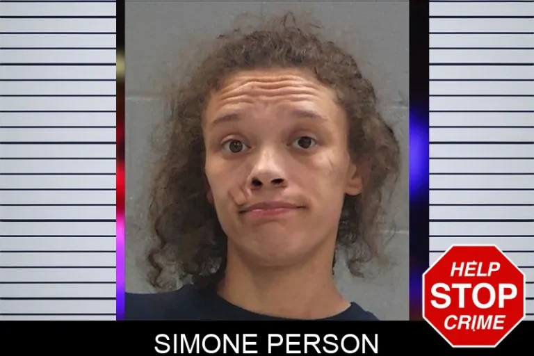 Simone Person mugshot – Baldwin County , Georgia Simone Person
