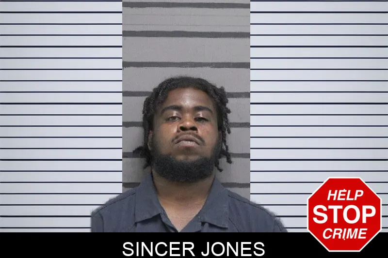 Sincer Jones Mugshots