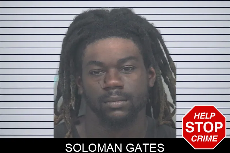 Soloman Gates mugshot