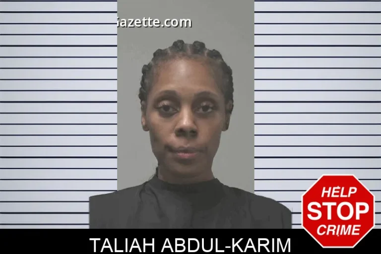 Taliah Abdul-Karim mugshot – Coweta County , Georgia Taliah Abdul-Karim