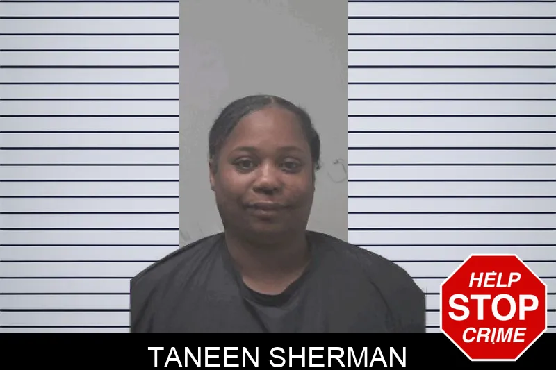 Taneen Sherman mugshot