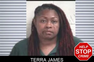 Terra James mugshot