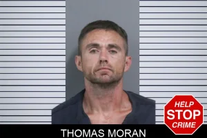 Thomas Moran mugshot