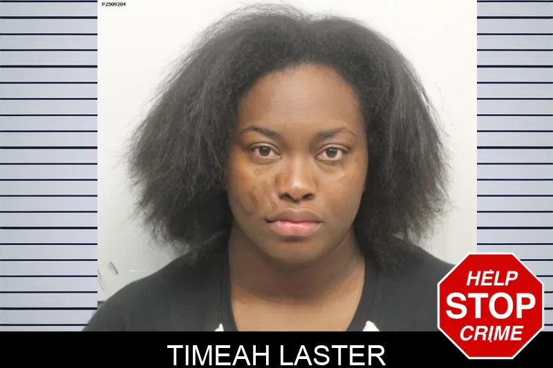 Timeah Laster mugshot