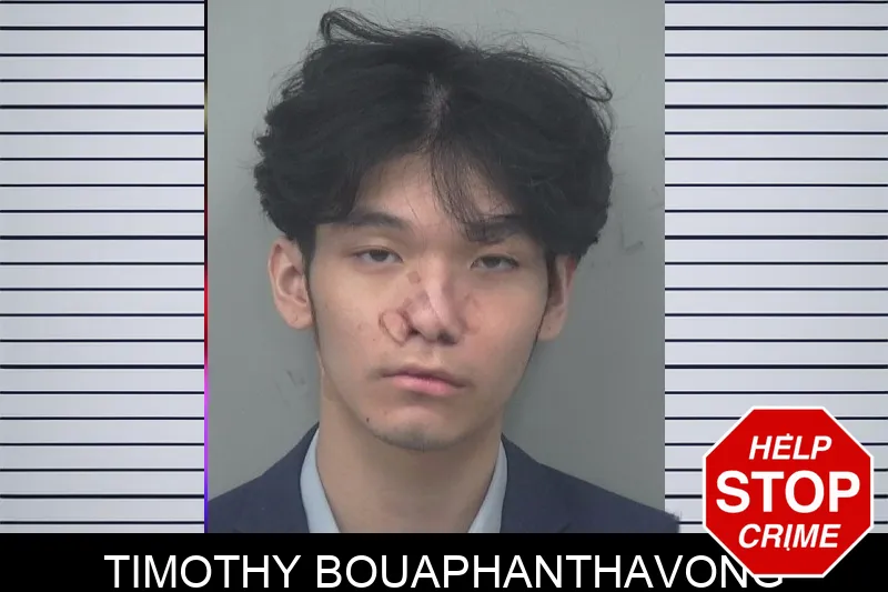 Timothy Bouaphanthavong Mugshots
