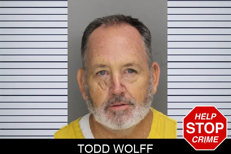 Todd Wolff mugshot