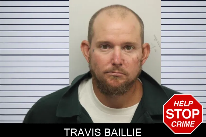 Travis Baillie mugshot