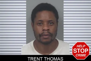 Trent Thomas mugshot