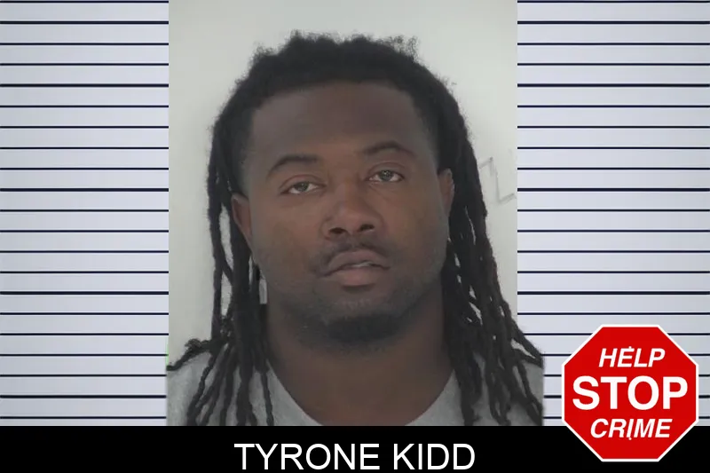 Tyrone Kidd Mugshots
