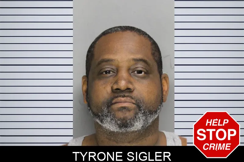Tyrone Sigler mugshot