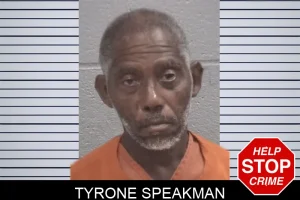 Tyrone Speakman mugshot