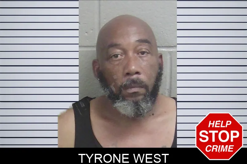 Tyrone West Mugshots