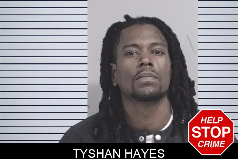 Tyshan Hayes mugshot – Lowndes County , Georgia Tyshan Hayes mugshot