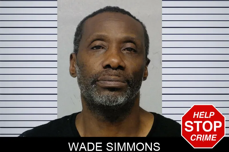 Wade Simmons mugshot – Bibb County , Georgia Wade Simmons mugshot