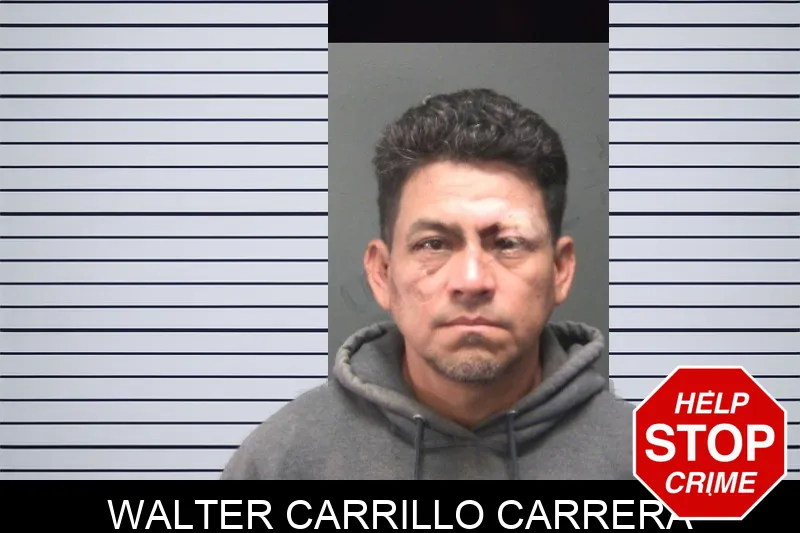 Walter Carrillo Carrera Mugshots