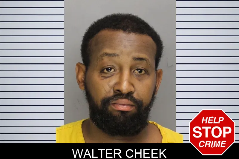 Walter Cheek mugshot