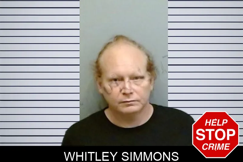 Whitley Simmons Mugshots