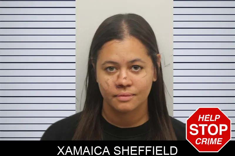 Xamaica Sheffield mugshot