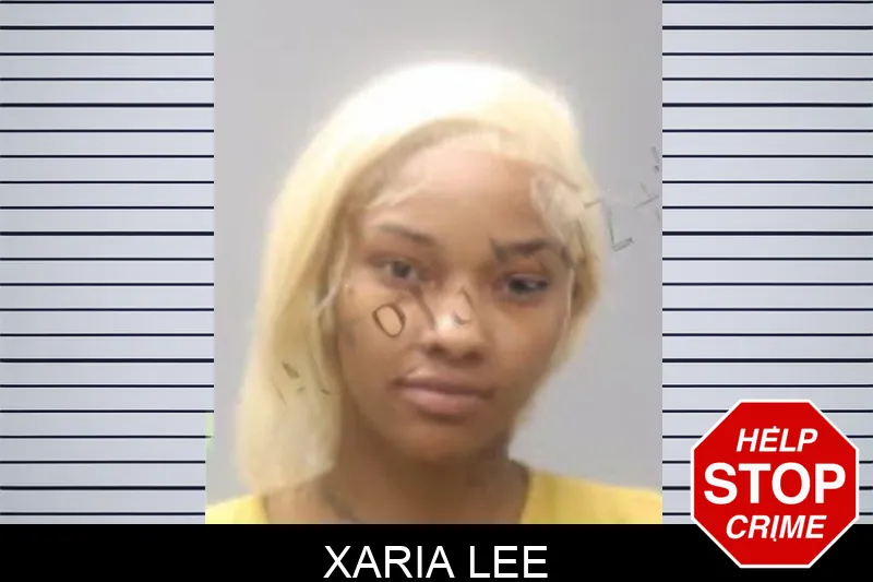 Xaria Lee mugshot
