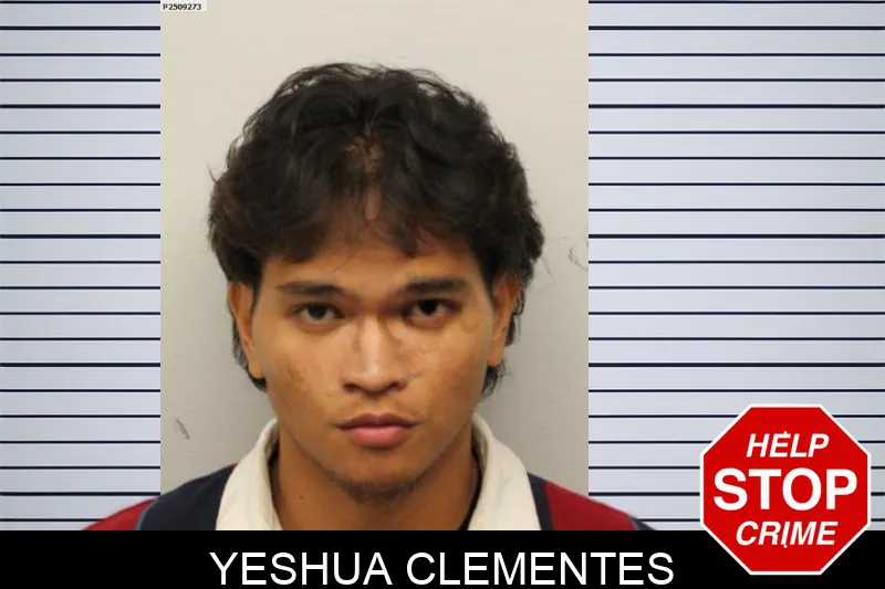 Yeshua Clementes mugshot